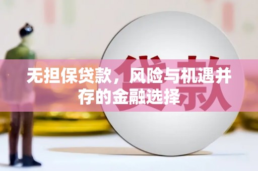 马尔康无担保贷款，风险与机遇并存的金融选择