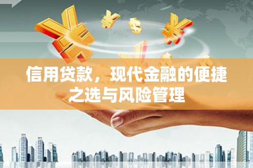 马尔康信用贷款，现代金融的便捷之选与风险管理