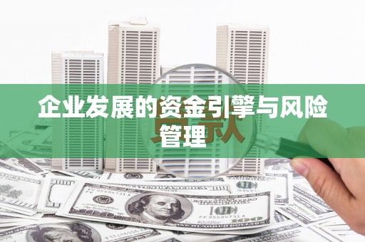 马尔康企业发展的资金引擎与风险管理