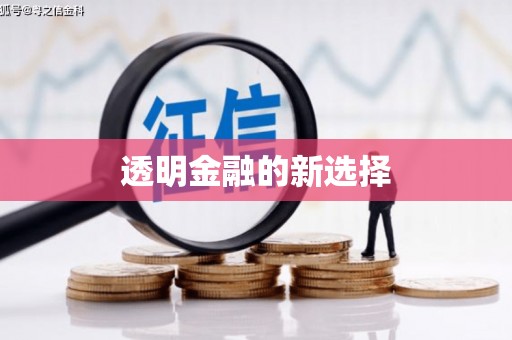 马尔康透明金融的新选择