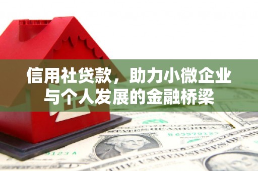 马尔康信用社贷款，助力小微企业与个人发展的金融桥梁