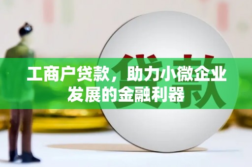 马尔康工商户贷款，助力小微企业发展的金融利器