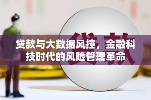 马尔康贷款与大数据风控，金融科技时代的风险管理革命