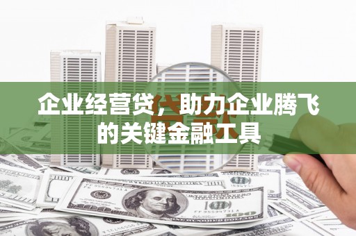 马尔康企业经营贷，助力企业腾飞的关键金融工具