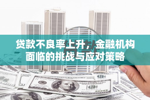 马尔康贷款不良率上升，金融机构面临的挑战与应对策略