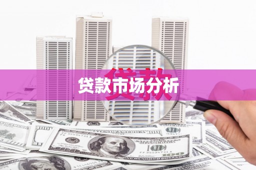 马尔康贷款市场分析