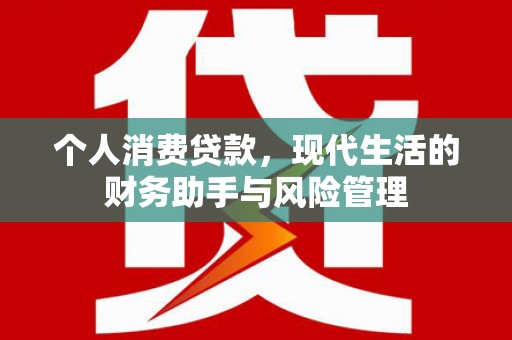 马尔康个人消费贷款，现代生活的财务助手与风险管理