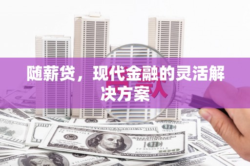 马尔康随薪贷，现代金融的灵活解决方案