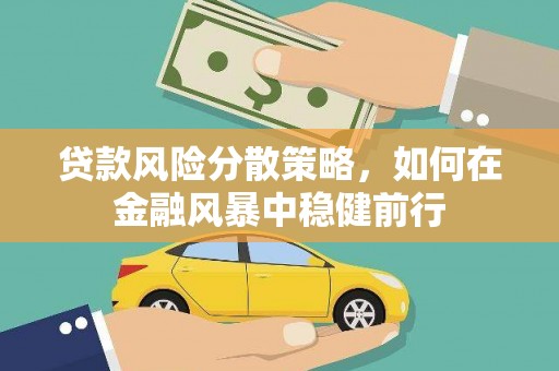 马尔康贷款风险分散策略，如何在金融风暴中稳健前行