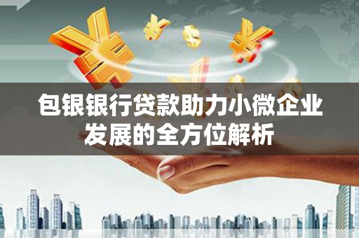 马尔康包银银行贷款助力小微企业发展的全方位解析