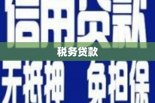 马尔康税务贷款