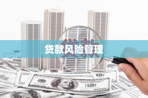 马尔康贷款风险管理