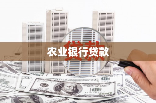马尔康农业银行贷款