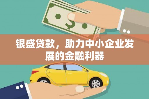 马尔康银盛贷款，助力中小企业发展的金融利器