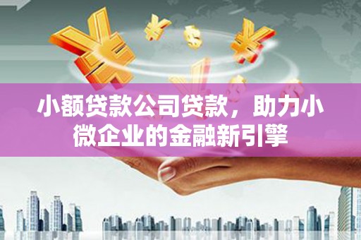 马尔康小额贷款公司贷款，助力小微企业的金融新引擎