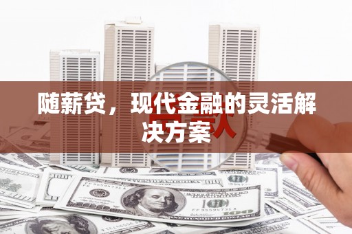 马尔康随薪贷，现代金融的灵活解决方案