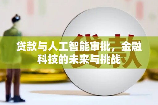 马尔康贷款与人工智能审批，金融科技的未来与挑战