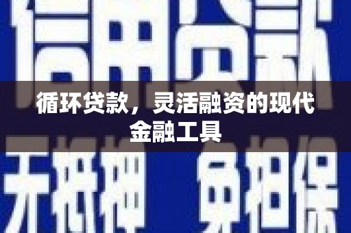 马尔康循环贷款，灵活融资的现代金融工具