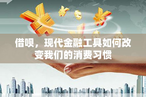 马尔康借呗，现代金融工具如何改变我们的消费习惯