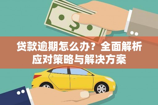马尔康贷款逾期怎么办？全面解析应对策略与解决方案