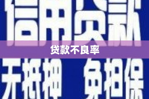 马尔康贷款不良率