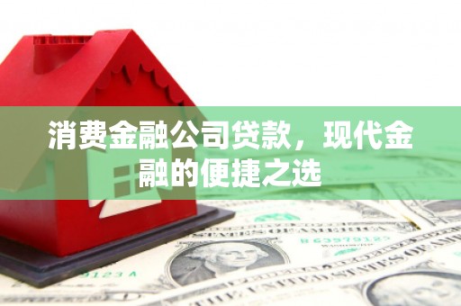 马尔康消费金融公司贷款，现代金融的便捷之选