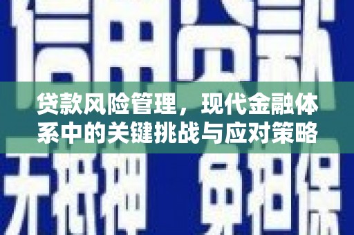 马尔康贷款风险管理，现代金融体系中的关键挑战与应对策略