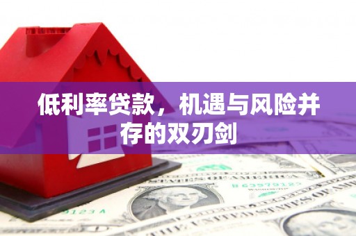 马尔康低利率贷款，机遇与风险并存的双刃剑