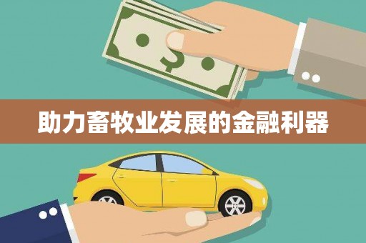 马尔康助力畜牧业发展的金融利器
