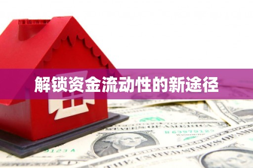 马尔康解锁资金流动性的新途径